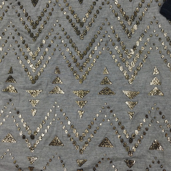 Lane Bryant Gold Embellishment Blouse - Picture 4 of 8