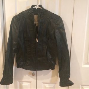 Arden B leather jacket. XS