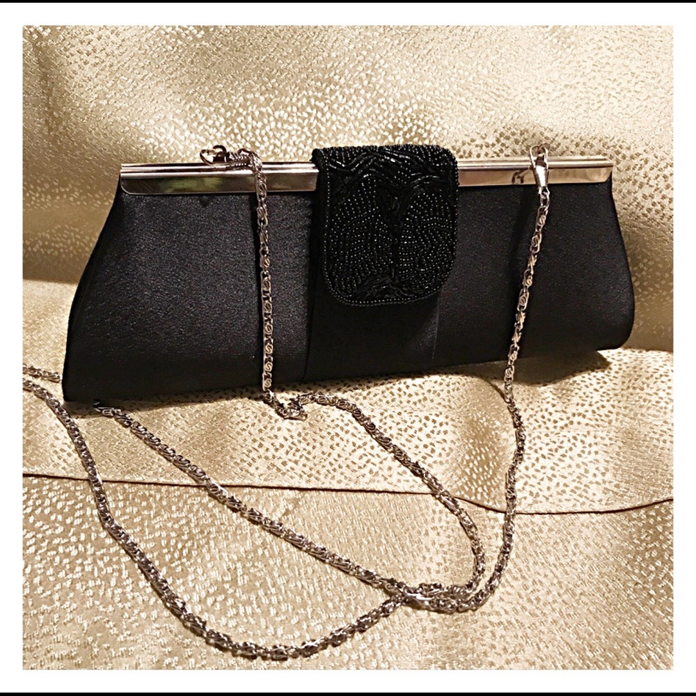 🌹Beaded & Satin Finish Evening Bag🌹