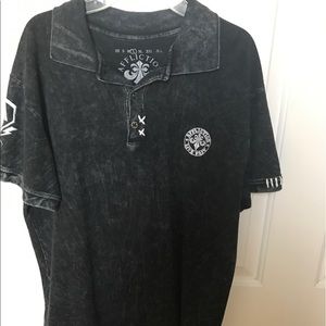 Affliction shirt Large