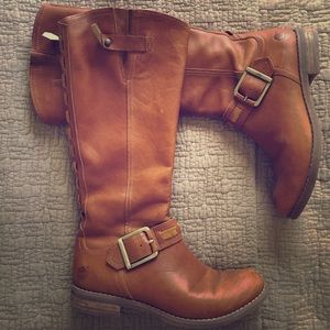 Timberland roasted caramel brown knee high boot