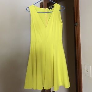 Lulu's Neon Yellow Dress