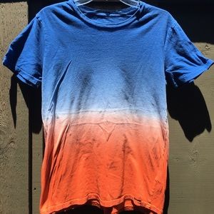 On the BYAS tie dyed t- shirt