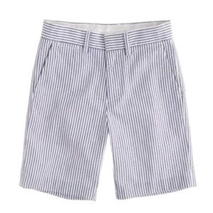 J. Crew seersucker Bermuda shorts!