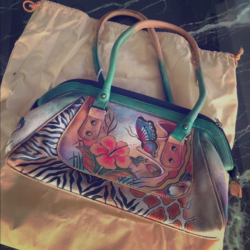 Anuschika Hand Painted Bag