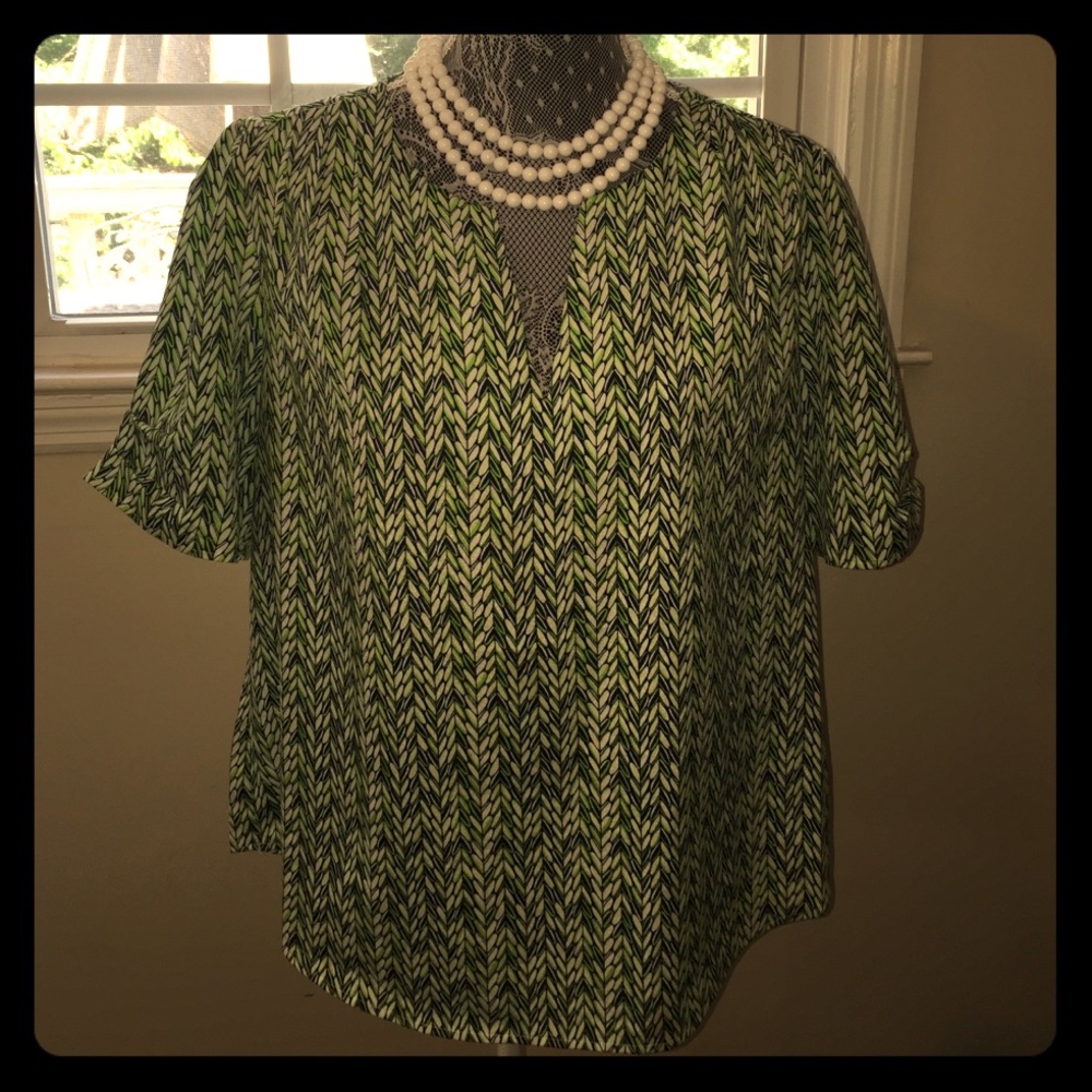 Super Chic Summer Blouse Size XL