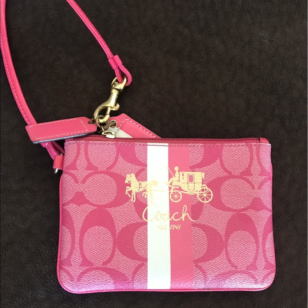 Coach wristlet