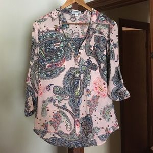 Express Paisley Portofino shirt