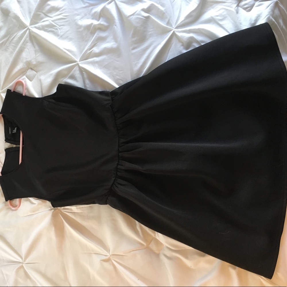 Black and silver dress