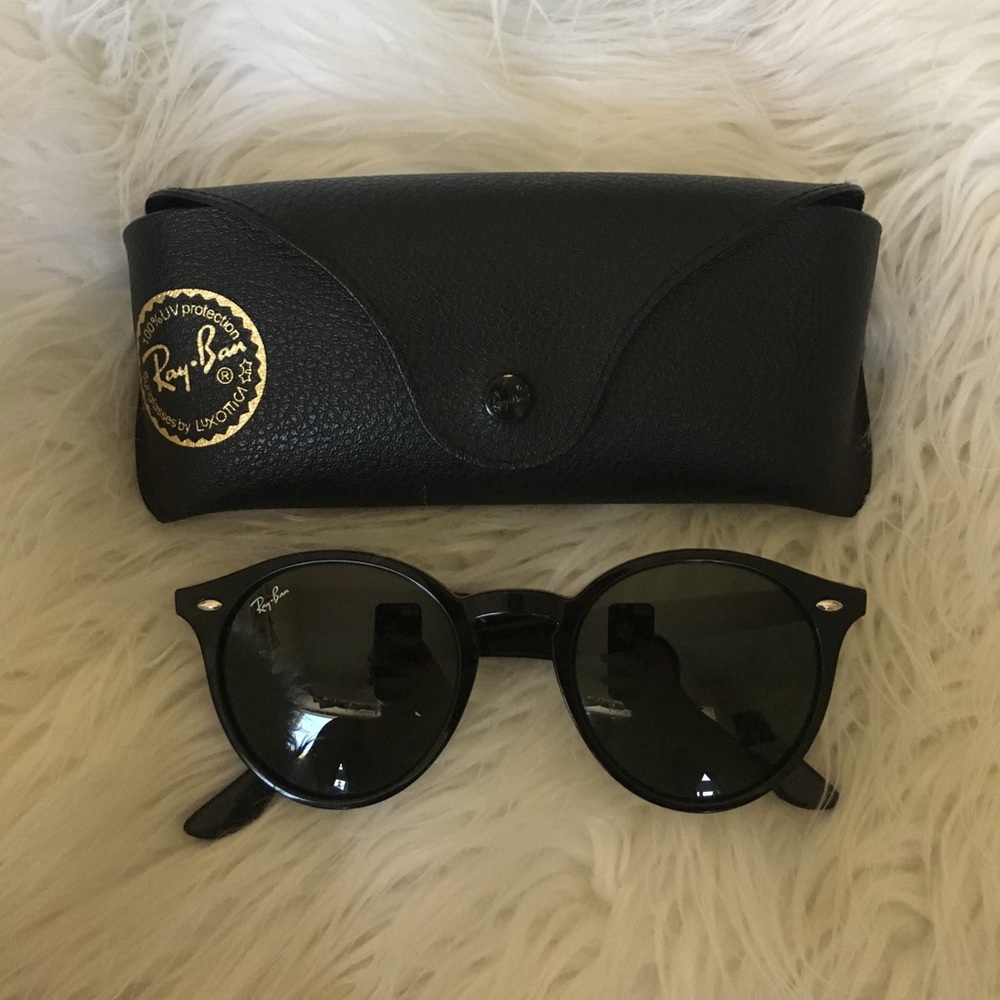 Ray Ban round plastic sunglasses