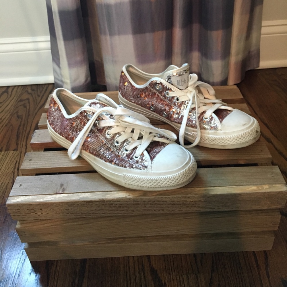 Reversible Sequin converse (CLOSET CLEAROUT)