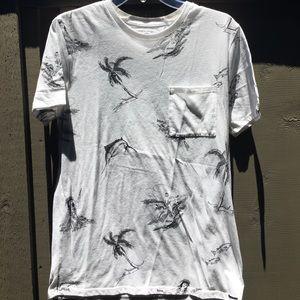 On the BYAS surfer print t-shirt