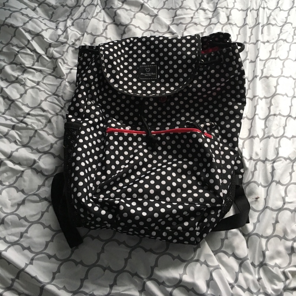 Polkadot backpack