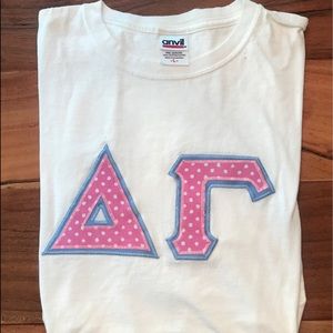 Delta Gamma Block Letters T-shirt
