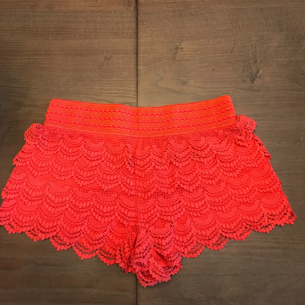 Jolt Coral Shorts