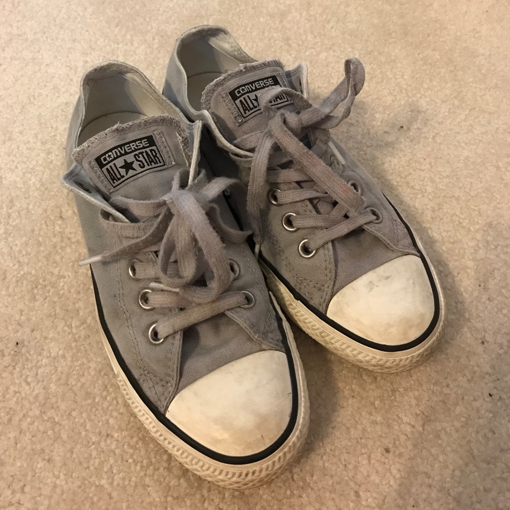 Limited Edition dolphin Grey converse