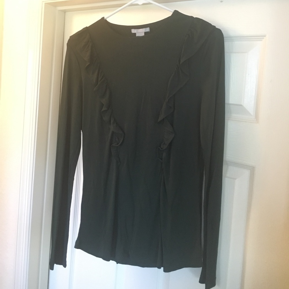 Hunter Green H&M blouse