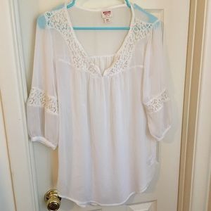 Cream/ off white blouse