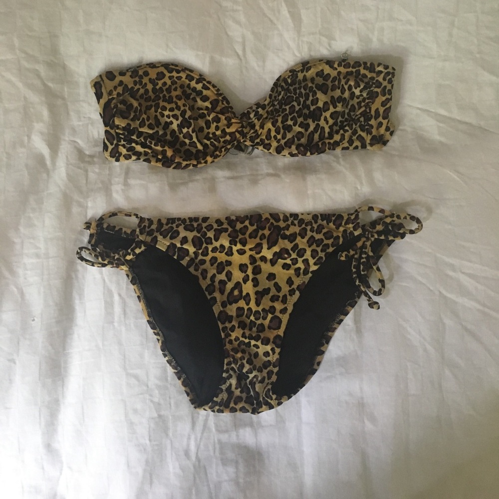Victoria's Secret Leopard Bikini Set