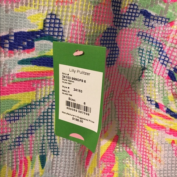 nWT Lilly Pulitzer crop set - Picture 3 of 4
