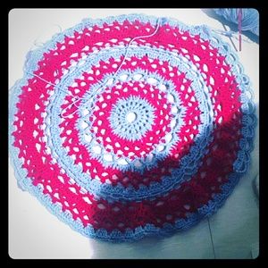 Crochet Mandala rug