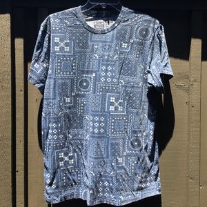 Vans premium bandanna printed t-shirt