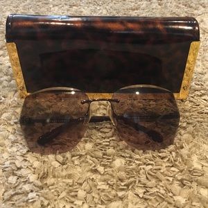 Tory Butch sunglasses with case