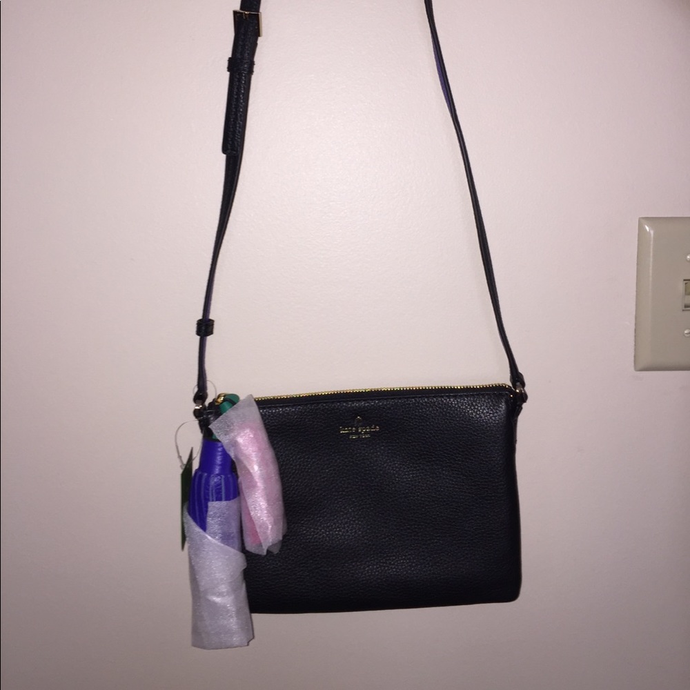 Black Kate Spade Cross Body Purse