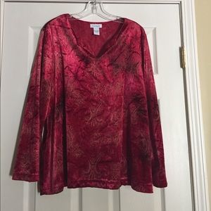 Long sleeve blouse
