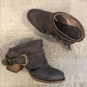 Freebird Lucky leather bootie by Steve Madden