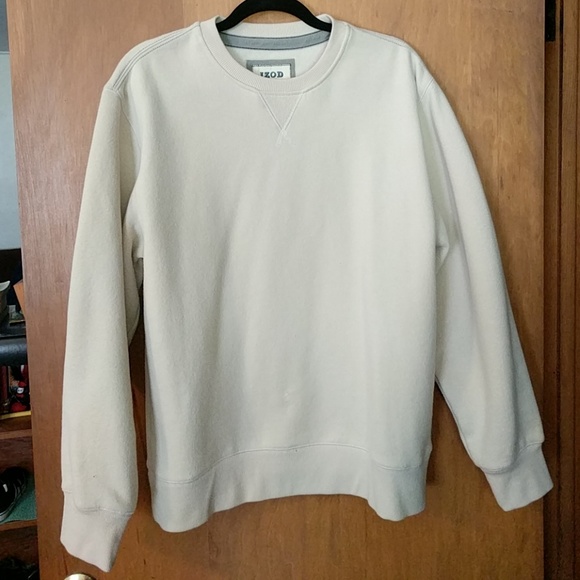 Cream pullover sweatshirt - Picture 1 of 3