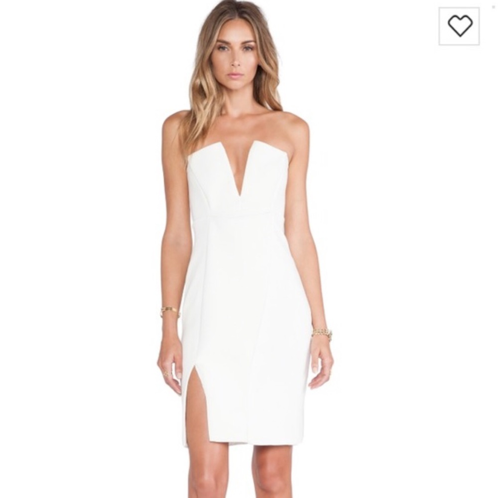 NDB white dress