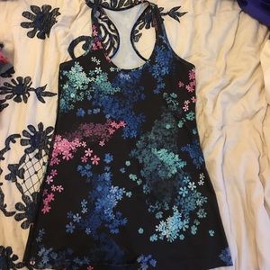 Lululemon cool racerback in floral print