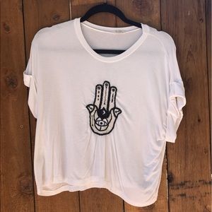 Hamsa hand tee!!