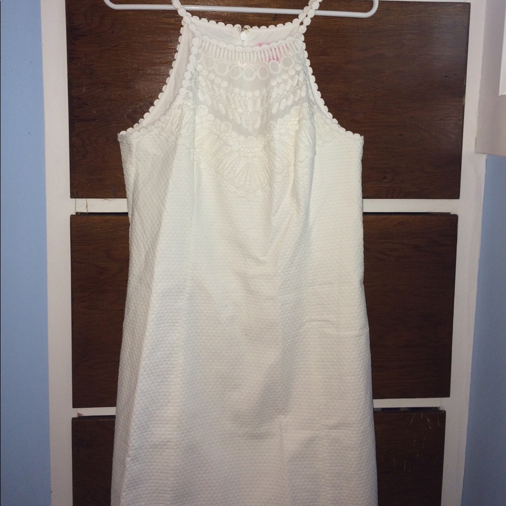 White Lilly pulitzer pearl dress