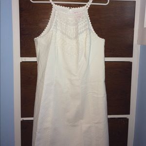 White Lilly pulitzer pearl dress
