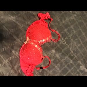 NWT Victoria's Secret bra, bright orange