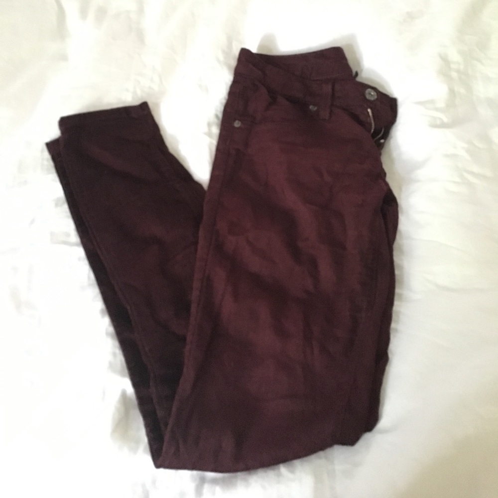 Carmar Maroon Corduroys
