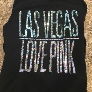 VS Pink Las Vegas zip up hoodie