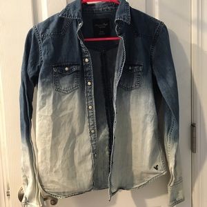 Ombré Denim Shirt