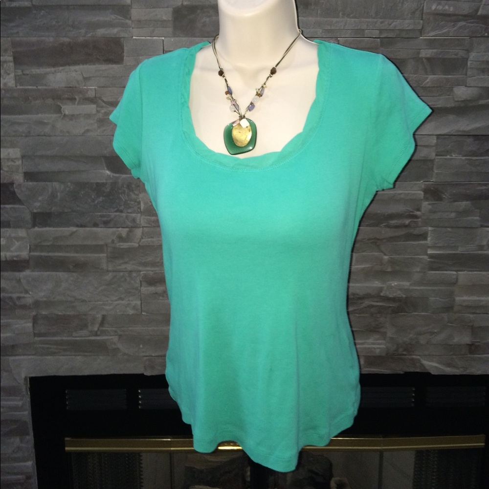 ๐ DONATED NY&Co comfy, dressy t-shirt - Picture 2 of 2
