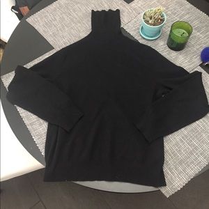 Polo by Ralph Lauren Black Cashmere Turtleneck XL