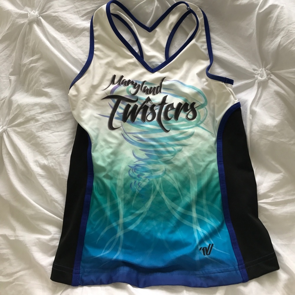 Cheerleading tank top