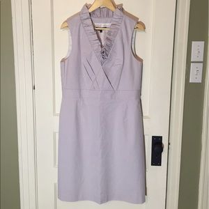 NWOT - ruffle v-neck dress