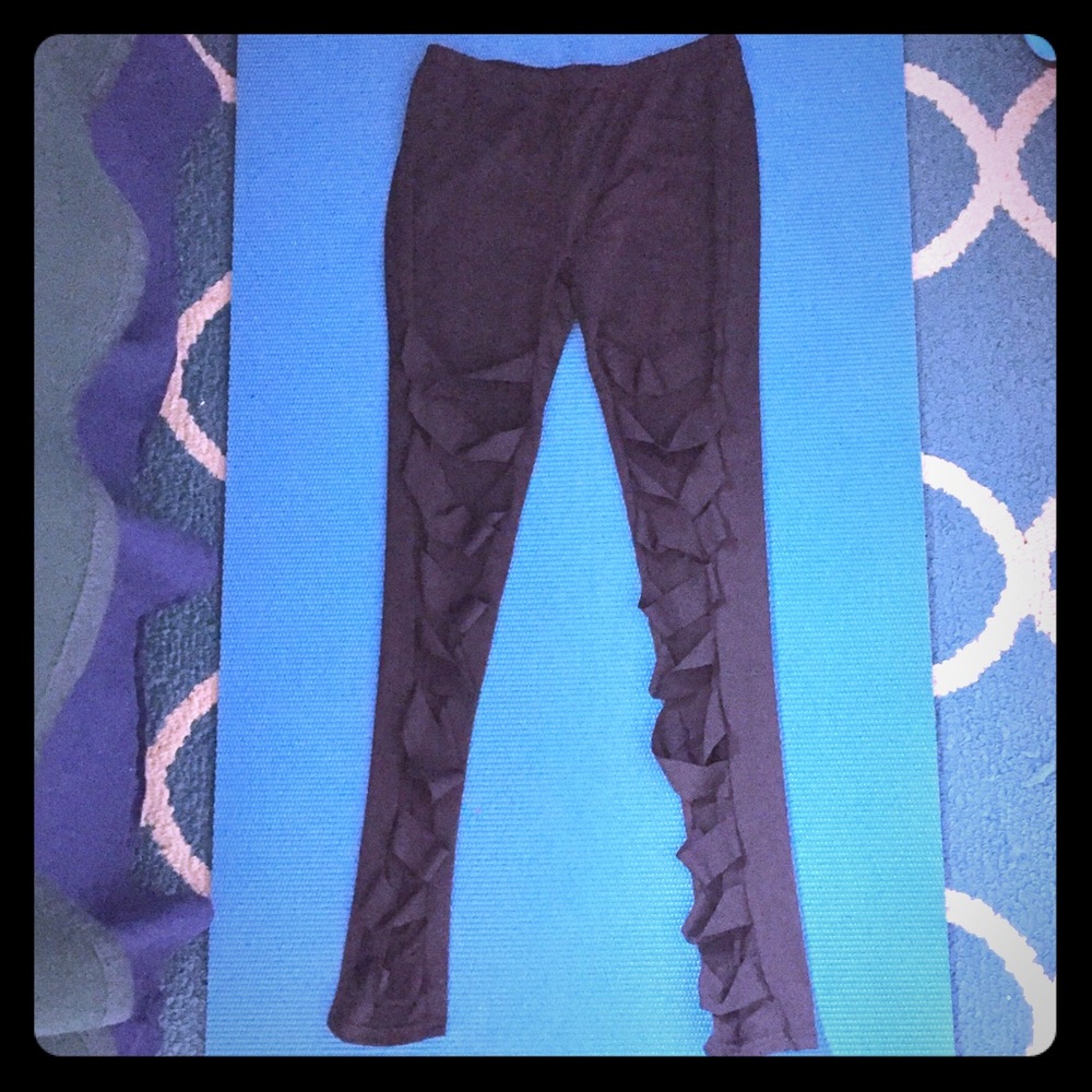 Electric Yoga Lookalike Mesh Leggings