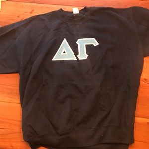 Delta Gamma Block Letter Sweatshirt