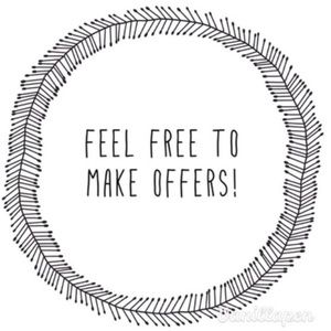 make offers!!!✨💕