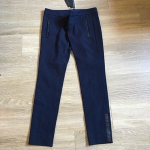 Banana Republic textured tuxedo pants (0 short)