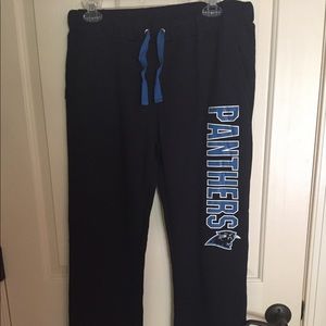 Carolina Panthers sweat pants