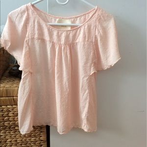 Flowing Short Sleeve Top - Maeve